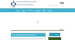Desktop Screenshot of ioa-pag.org